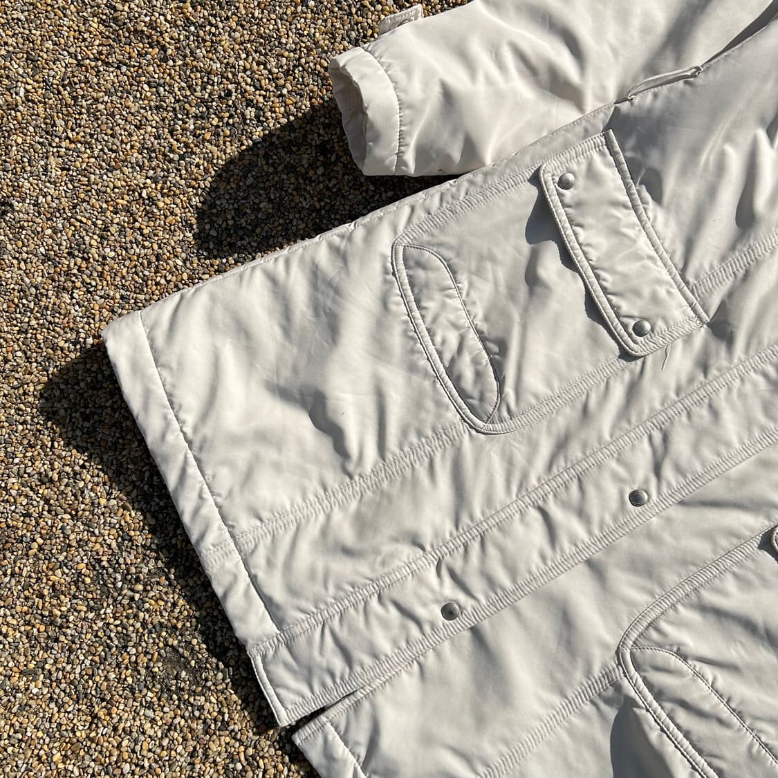 라코스테(Lacoste) 크림 점퍼 자켓 상품이미지3