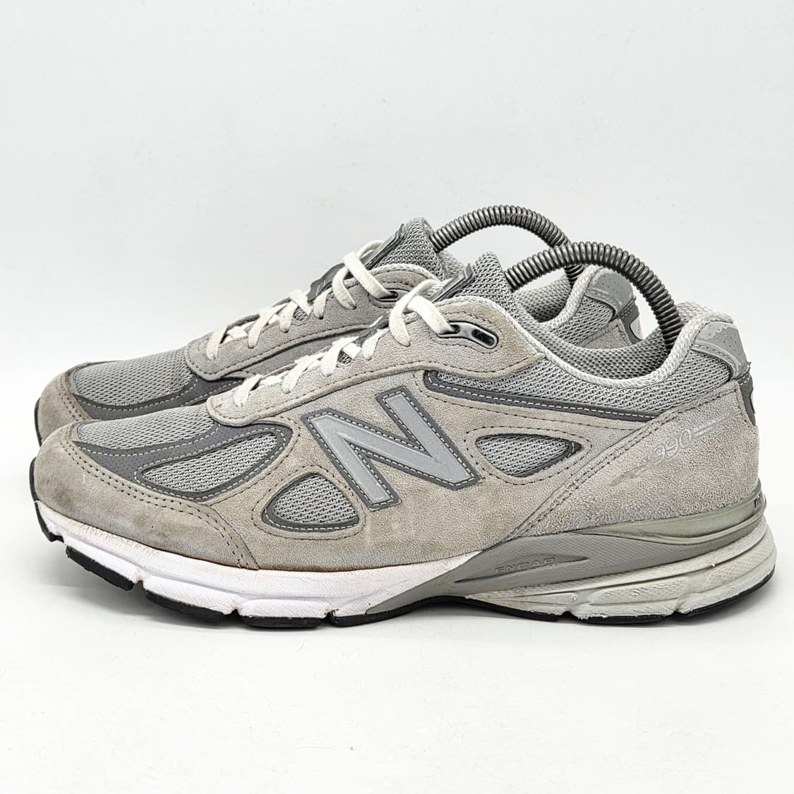 뉴발란스 990v4 메이드 인 USA 그레이 실버 (270 D) 상품이미지1