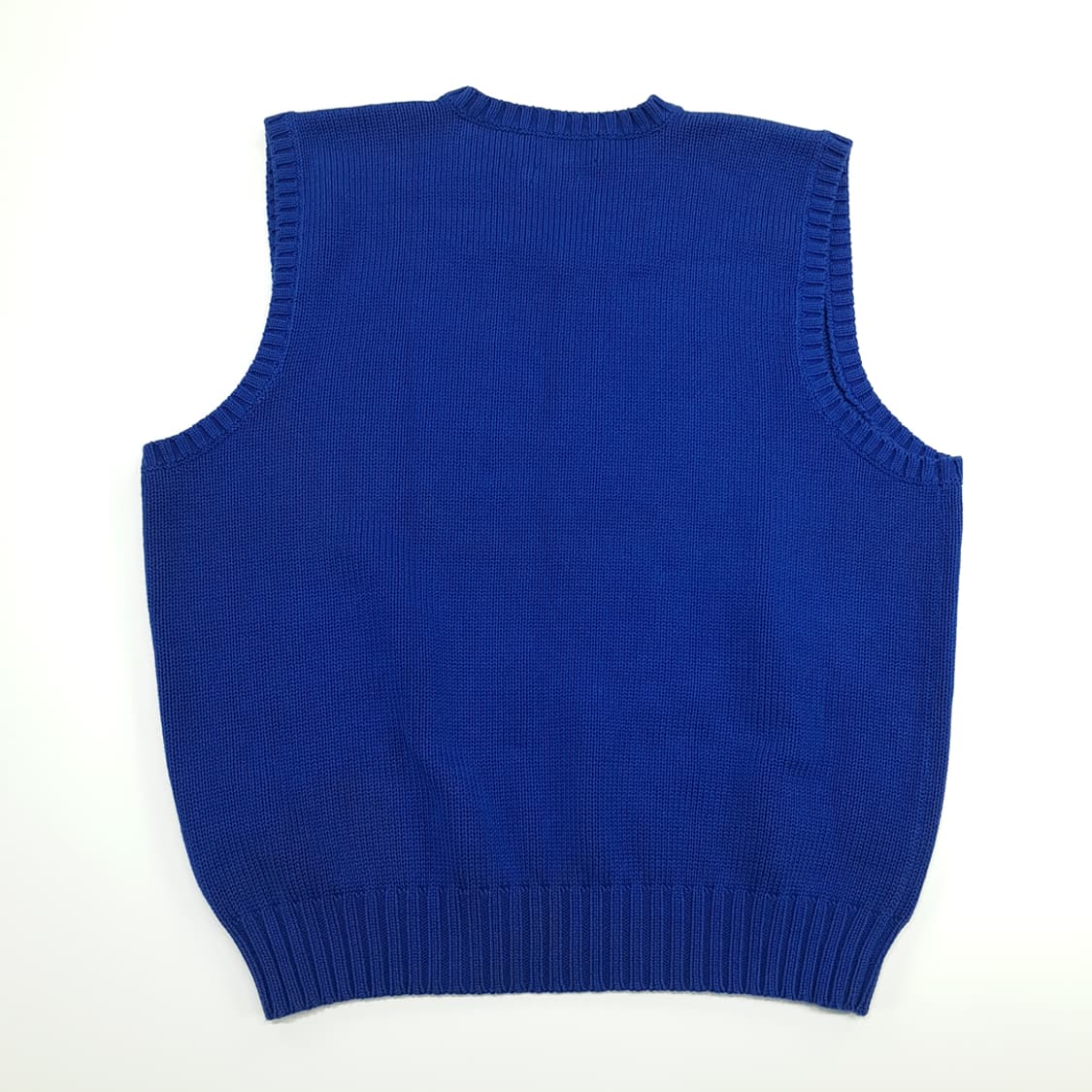 CN750 L 폴로 랄프로렌 블루 니트 조끼 베스트 상품이미지6