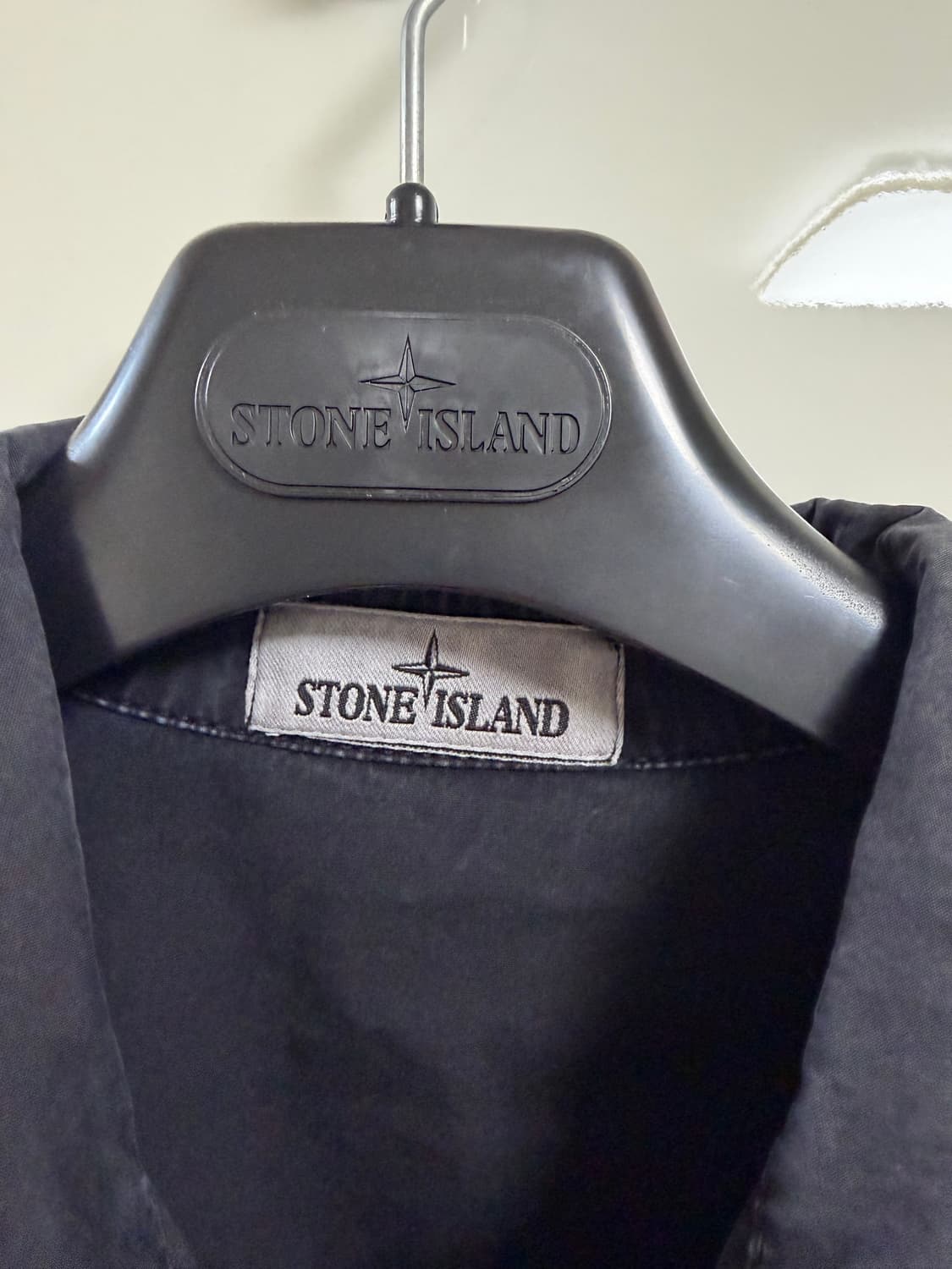 23ss 스톤아일랜드 데님 셔츠자켓 블랙 M 상품이미지3