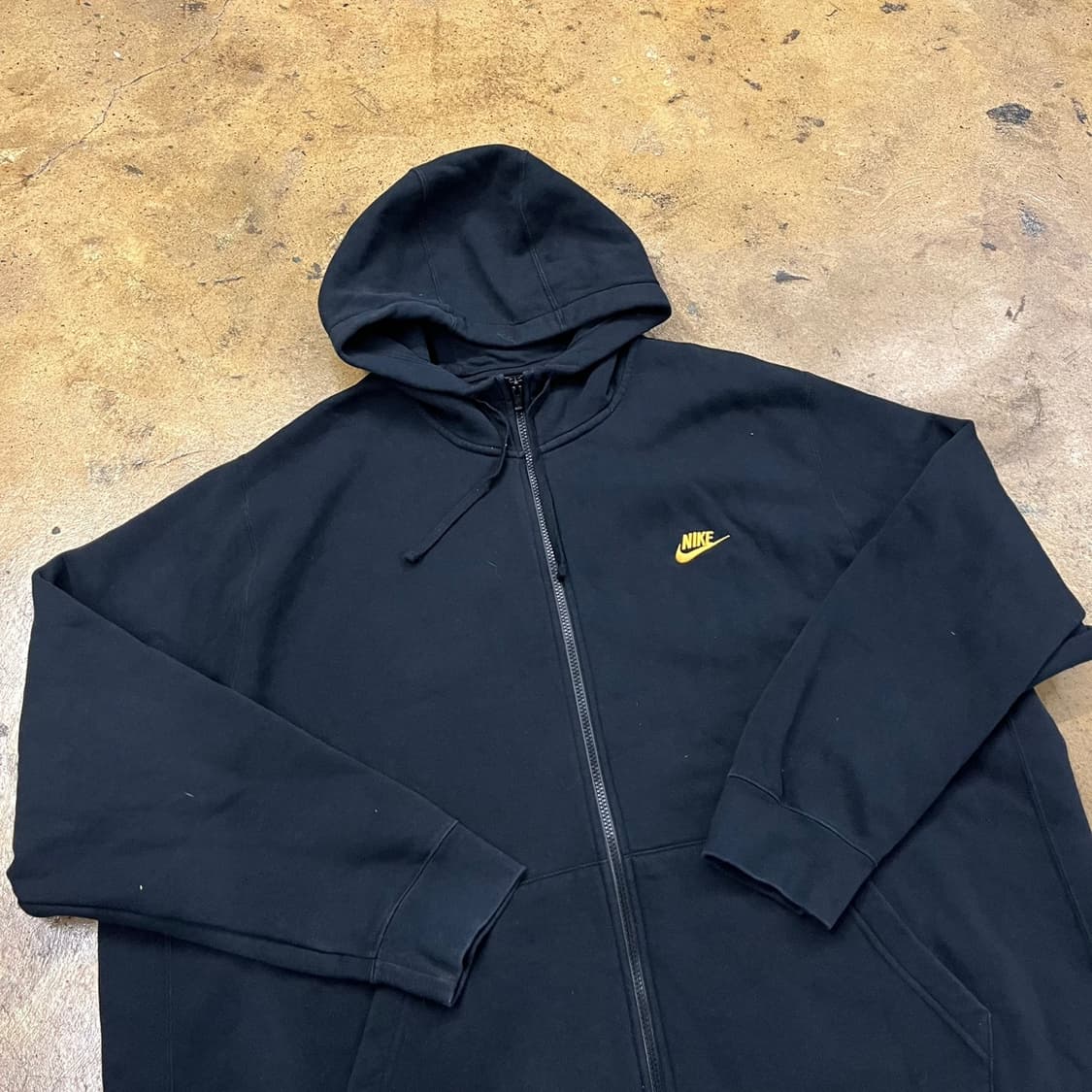 [정품/4XL] 나이키 블랙 후드집업 b14 상품이미지1
