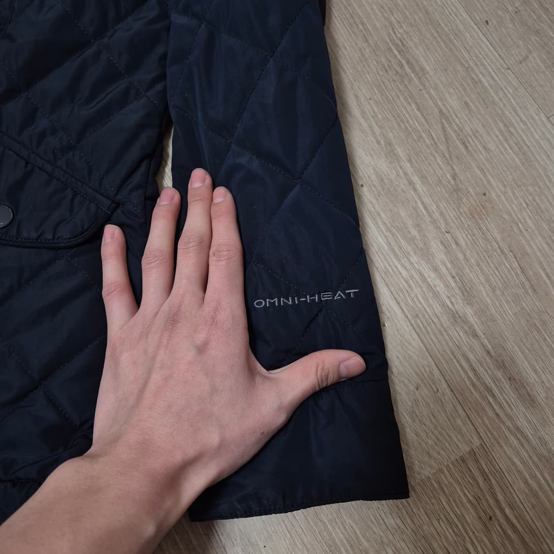 컬럼비아 남성 옴니히트 누빔 경량패딩 점퍼 L(100) 상품이미지4