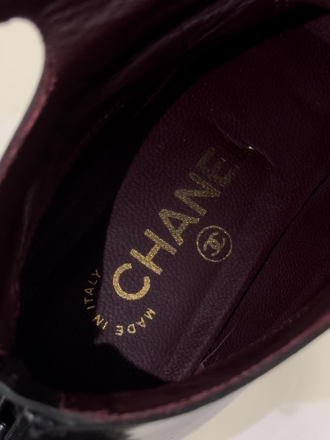 샤넬 2007 글레이디에이터 부츠 상품이미지9