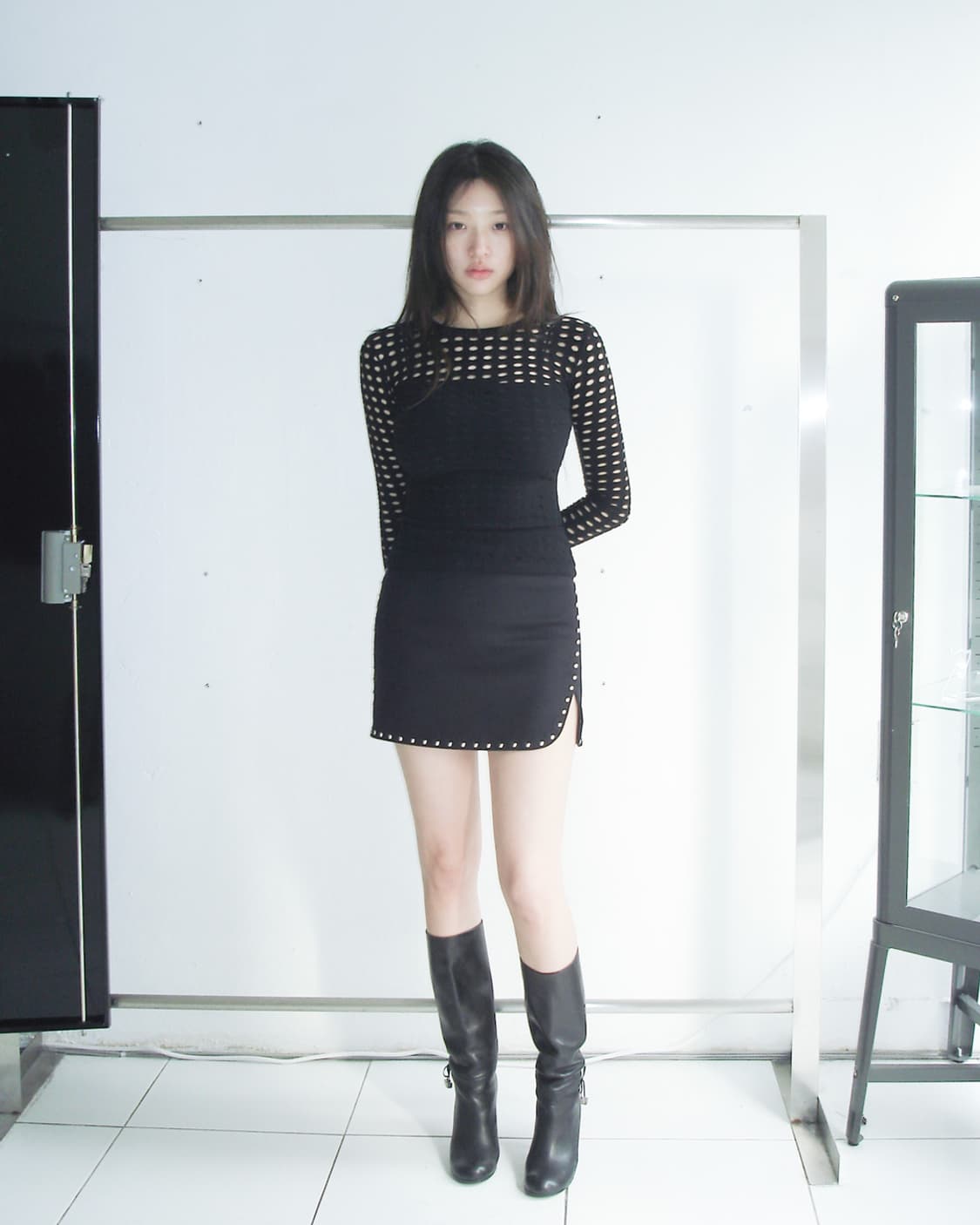 HELMUT LANG stud mini skirt 상품이미지2