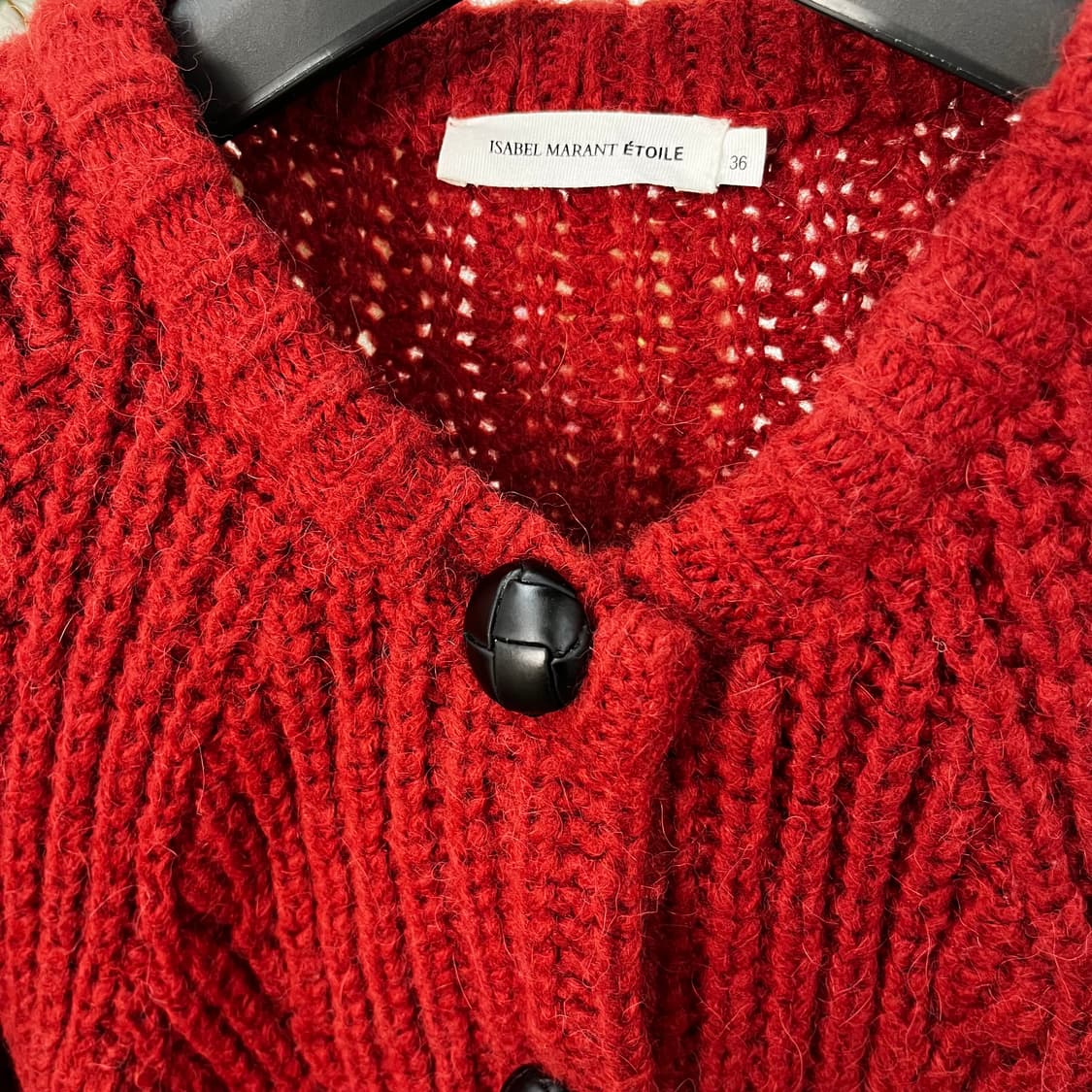 이자벨마랑 알파카 가디건 36 상품이미지4