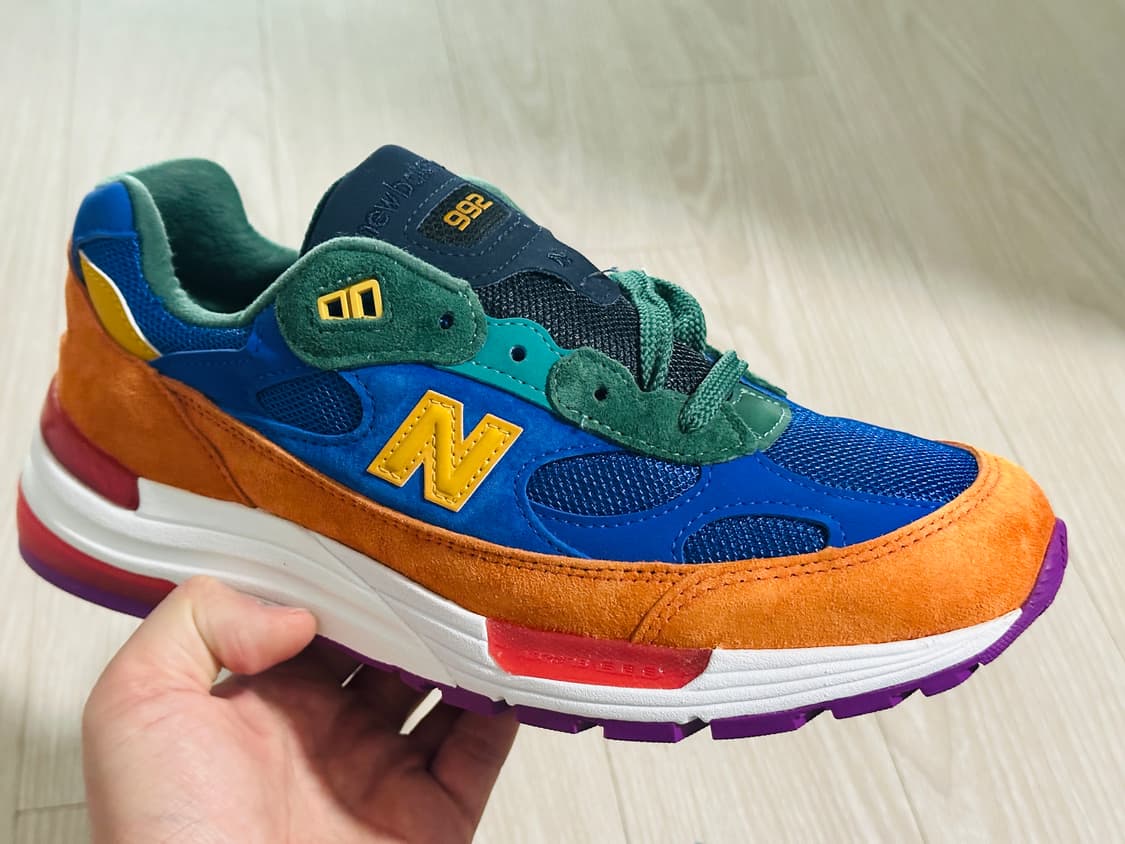 뉴발란스 992 메이드 인 USA 멀티컬러 (260사이즈) 상품이미지2