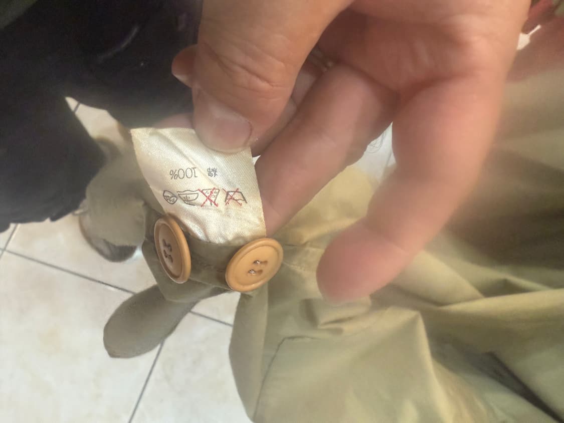 7/100-105 정품 이세이미야케 가오리 롱코트 팝니다 상품이미지3