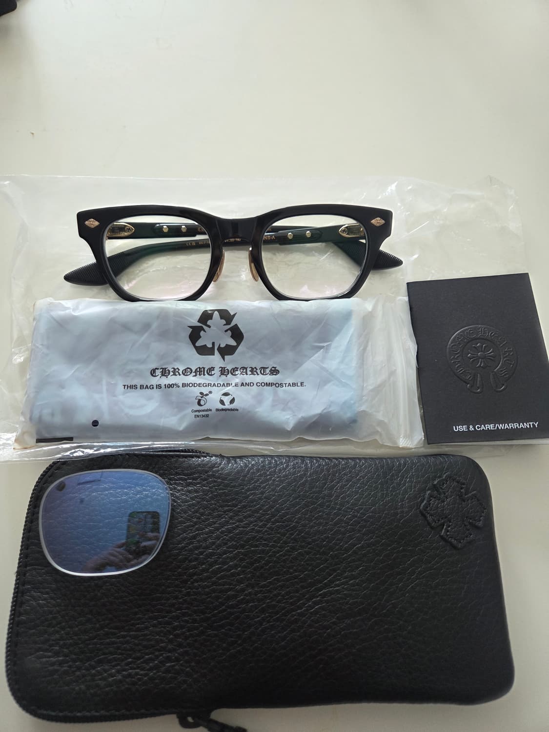 크롬하츠 안경 베긴스 A (BK ) 상품이미지1