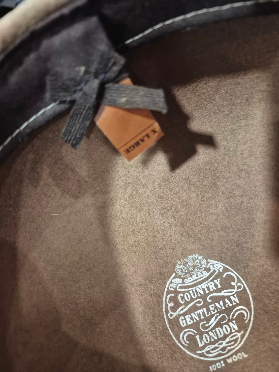 베이지 울 헌팅캡 상품이미지6