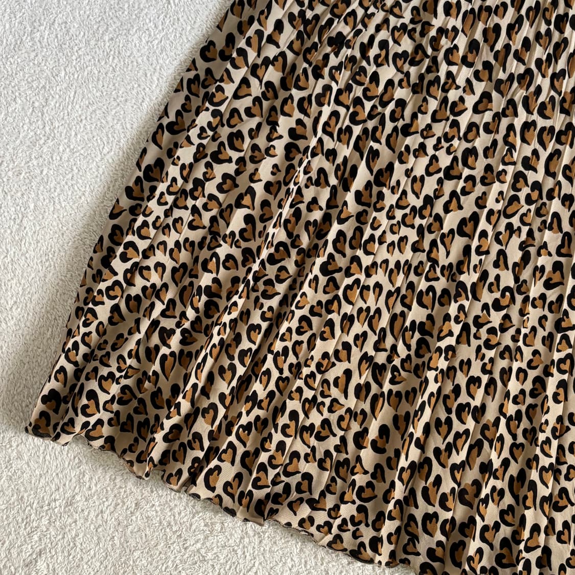 일본빈티지 레오파드 호피 스커트 상품이미지2