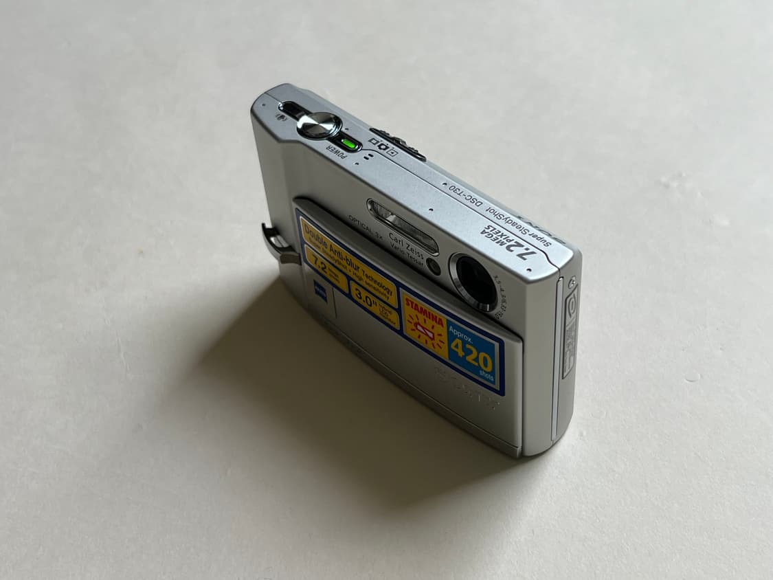 소니 DSC T-30 디지털 카메라ㅣ빈티지디카 상품이미지7
