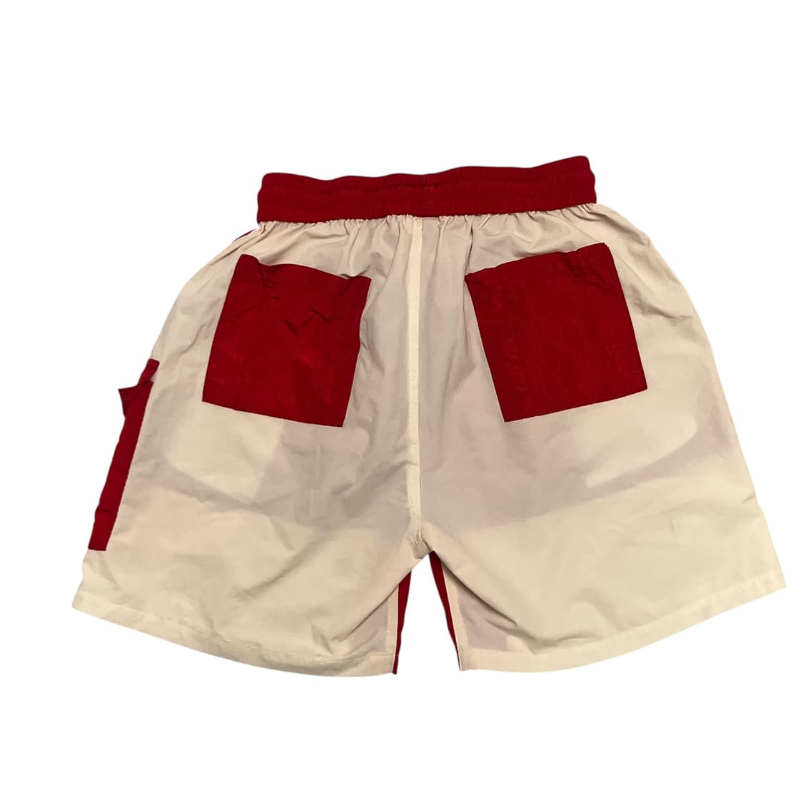 몽클레르 남성 반바지 레드/화이트 상품이미지3
