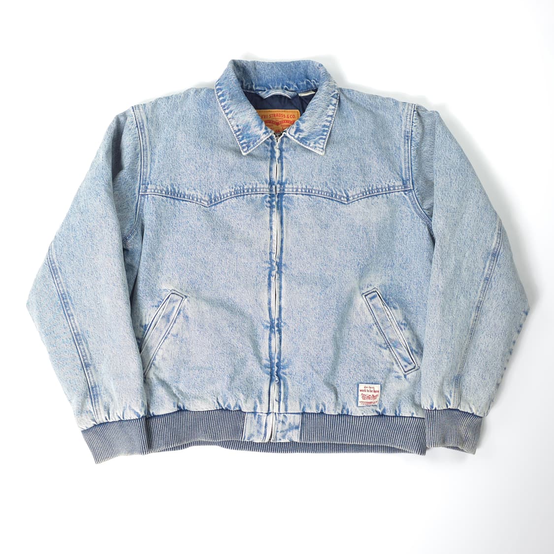 리바이스 에비에이터 데님자켓 연청 (M) 상품이미지1