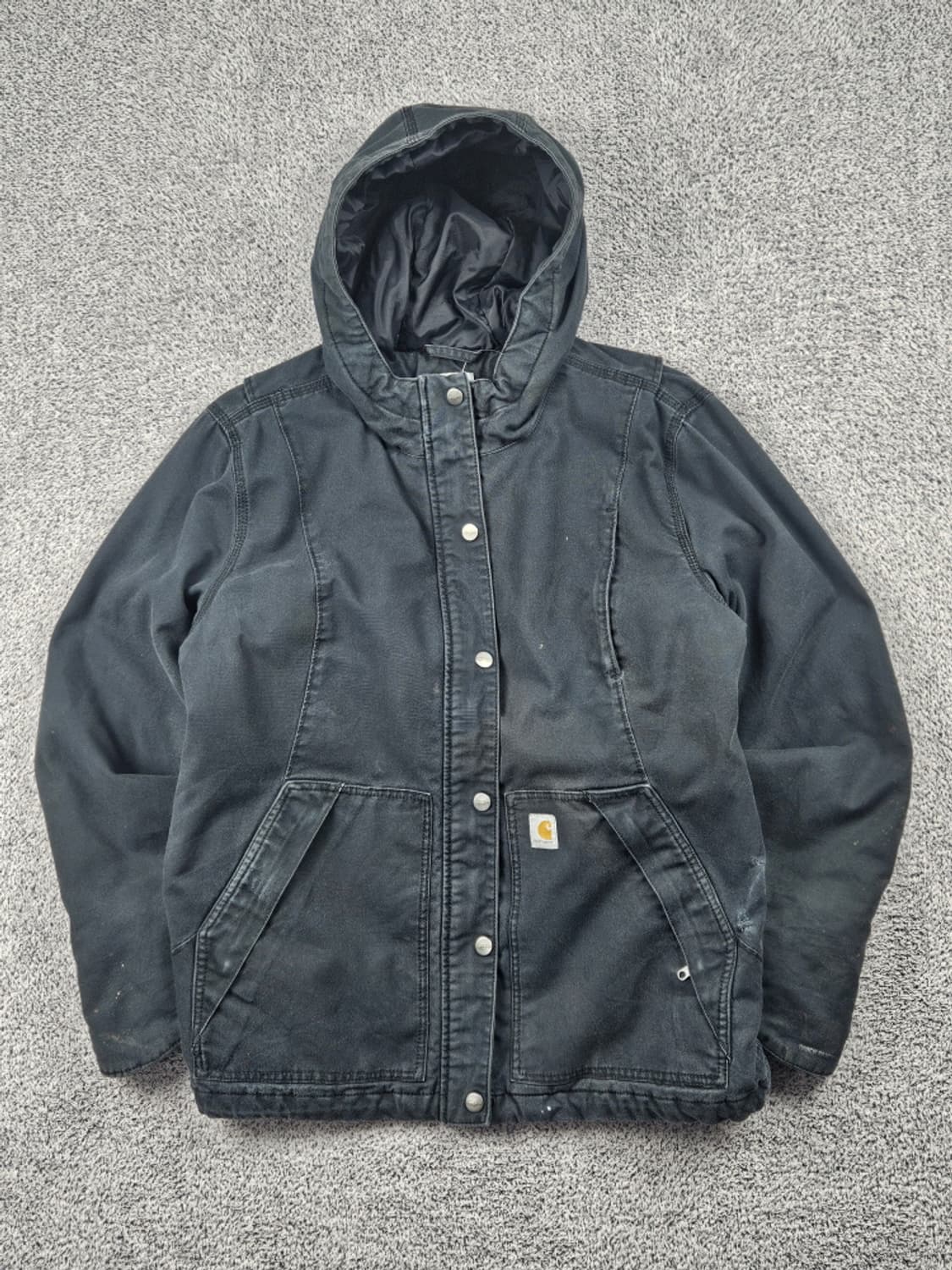 칼하트 퀵덕 풀스윙 캔버스 후드 워크 자켓 ( L ) / 10367 상품이미지1