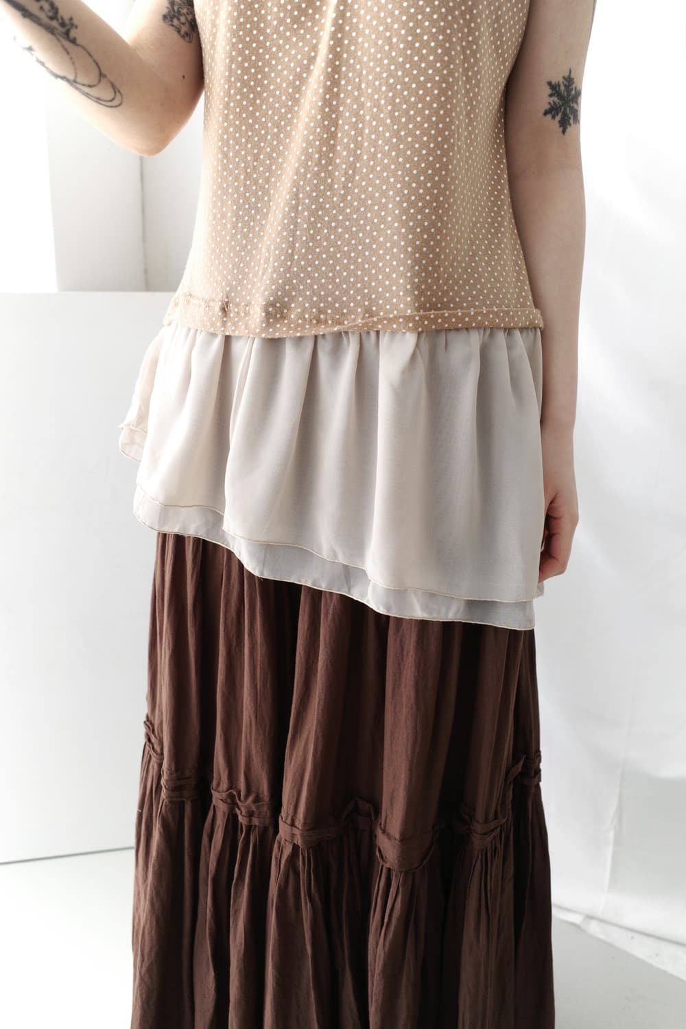 dot sleeveless 상품이미지5