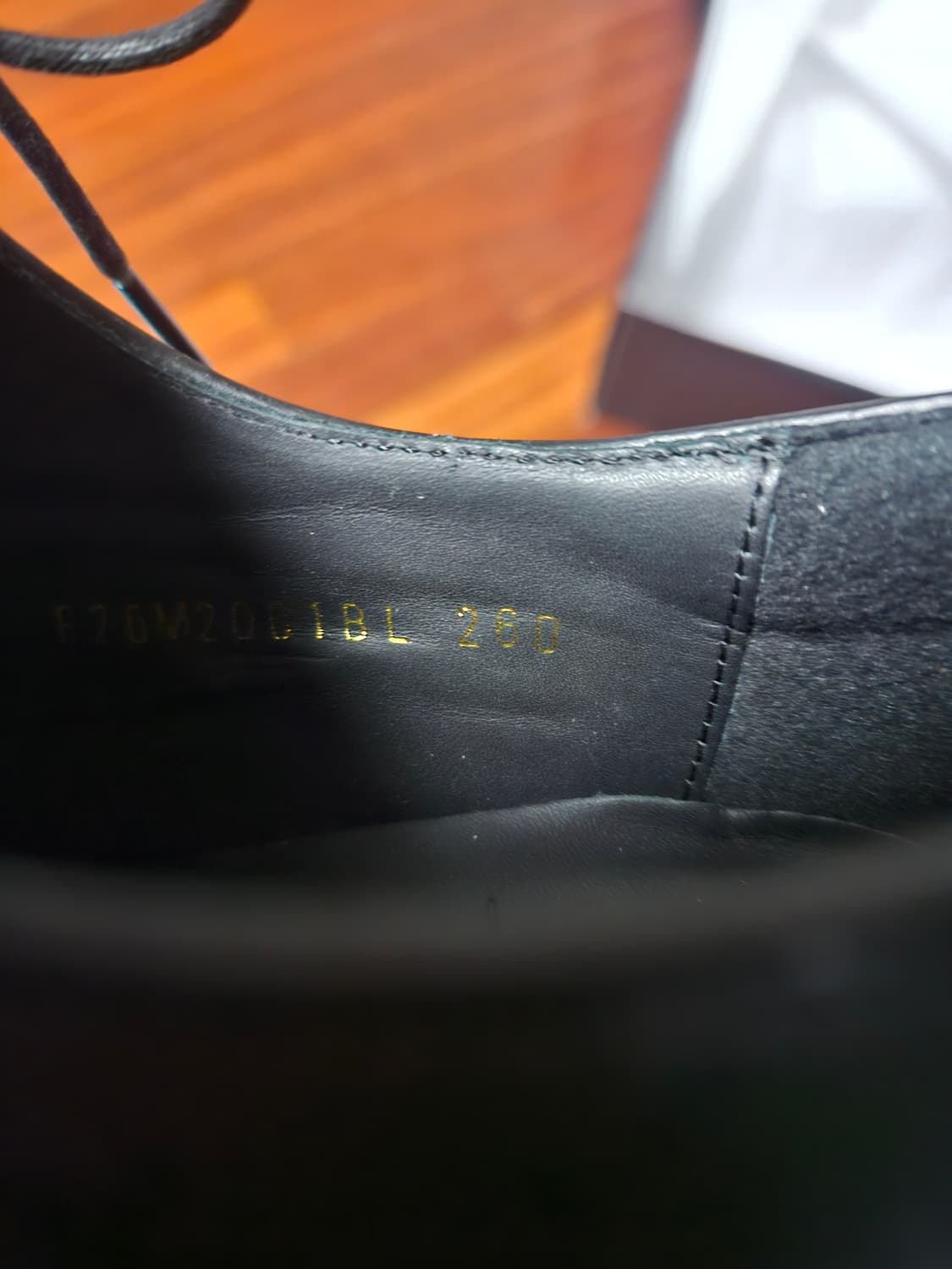 벨룻 DEAN 세미스퀘어토 더비슈즈 260 사이즈 상품이미지4