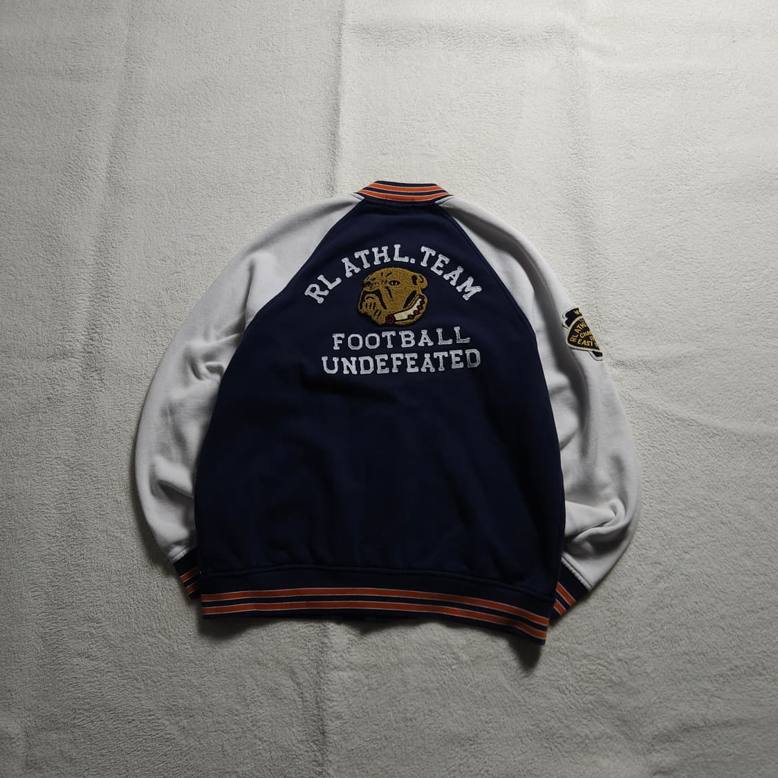 폴로 랄프로렌 레터맨 타이거 스웻 바시티 자켓 상품이미지2