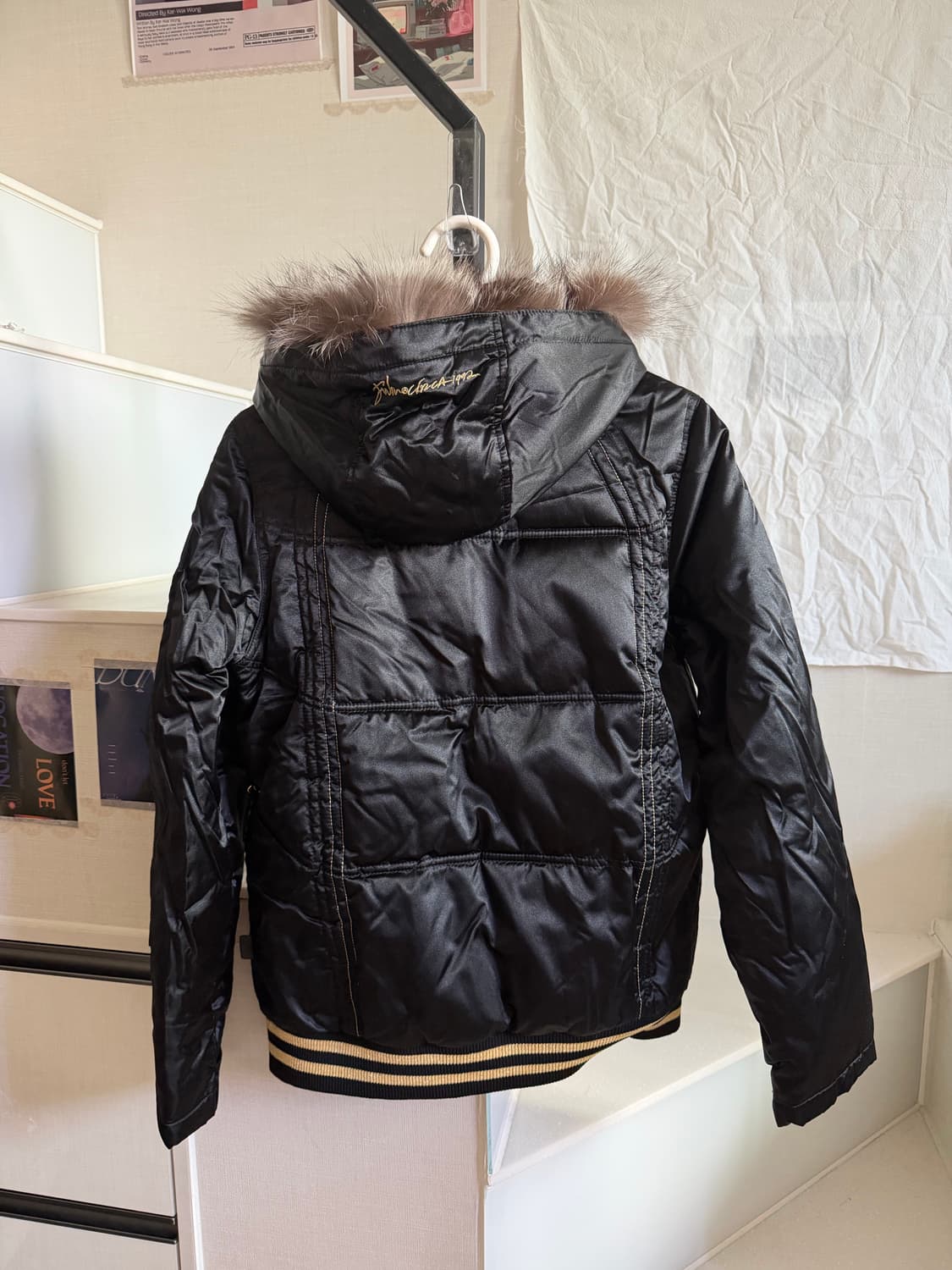 Fubu 후부 걸스 골드 블랙 패딩 상품이미지5