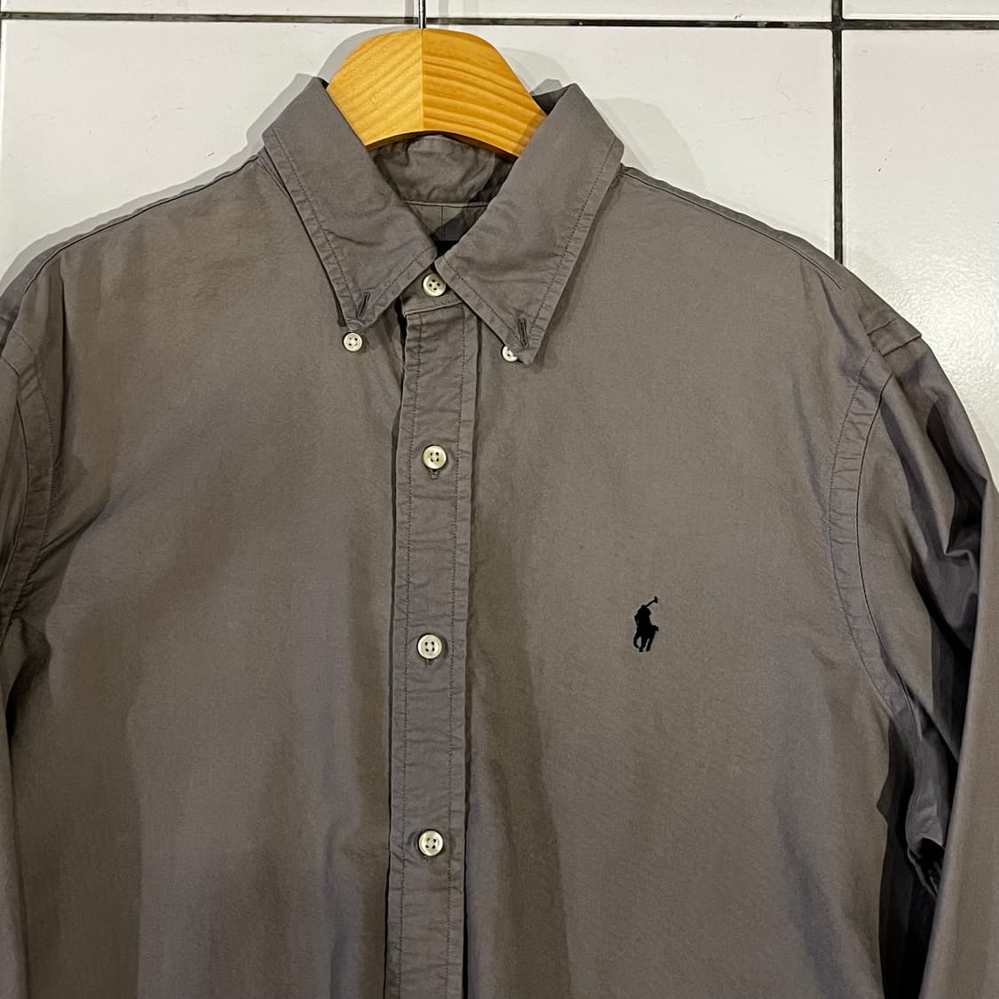 폴로 랄프로렌 그레이 셔츠 상품이미지3