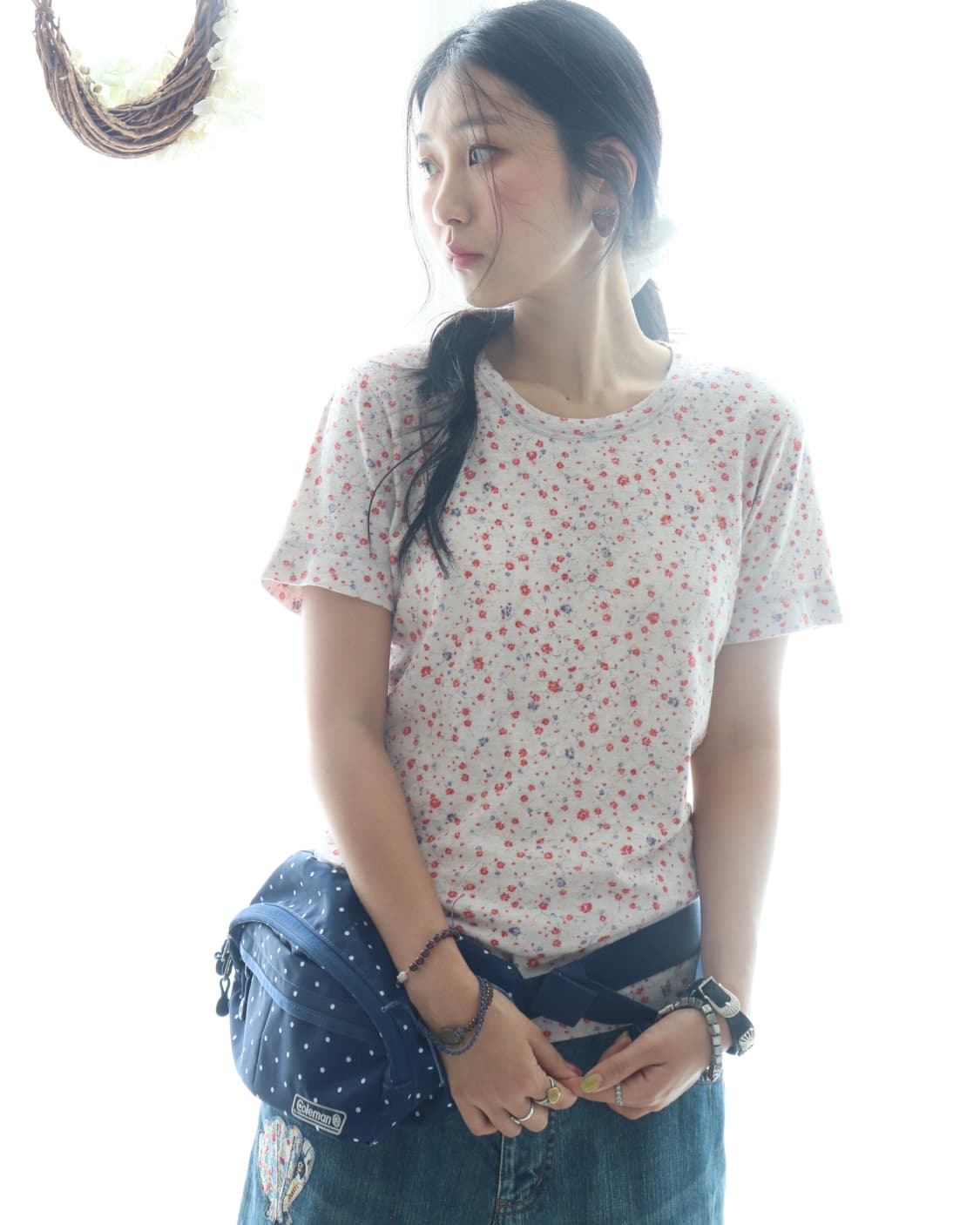 [45rpm] Petit Floral T-Shirt 상품이미지4