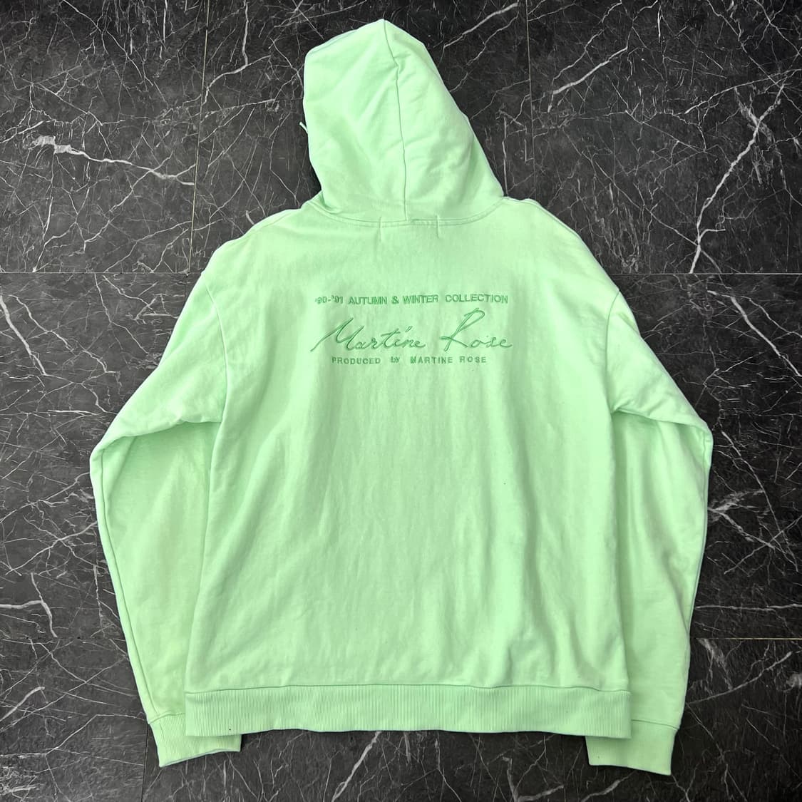 마틴로즈 로고 클래식 후디 상품이미지2