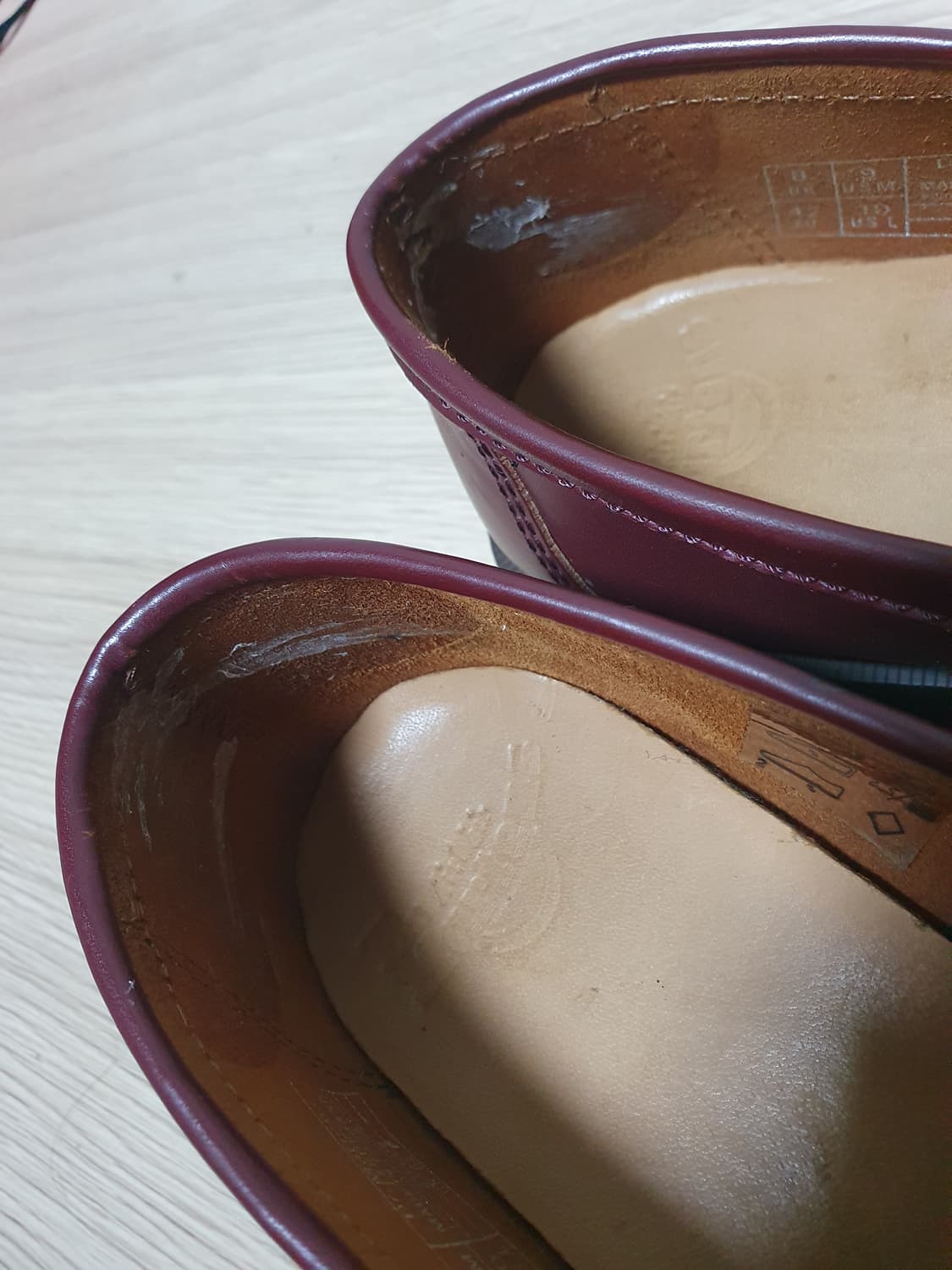 닥터마틴 버건디 리로이 로퍼 270 상품이미지8