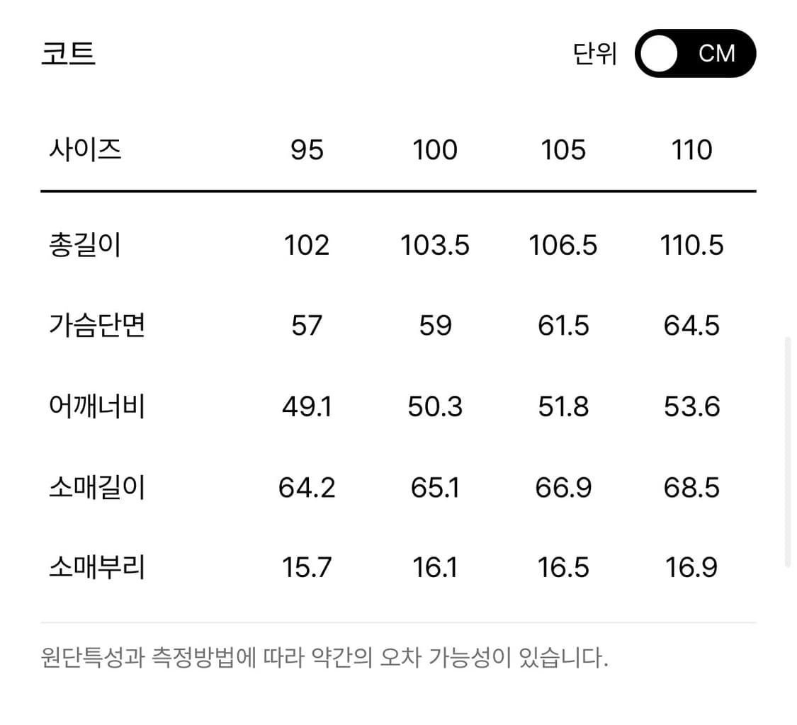 [새상품] 시스템옴므 코트 110사이즈 상품이미지8