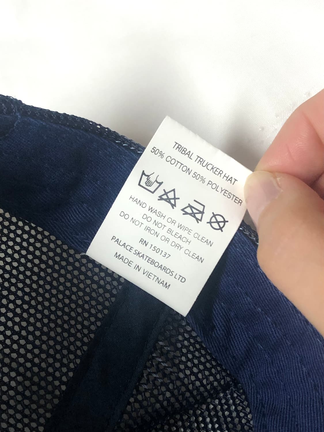 팔라스 트라이벌 트러커캡 네이비 상품이미지7