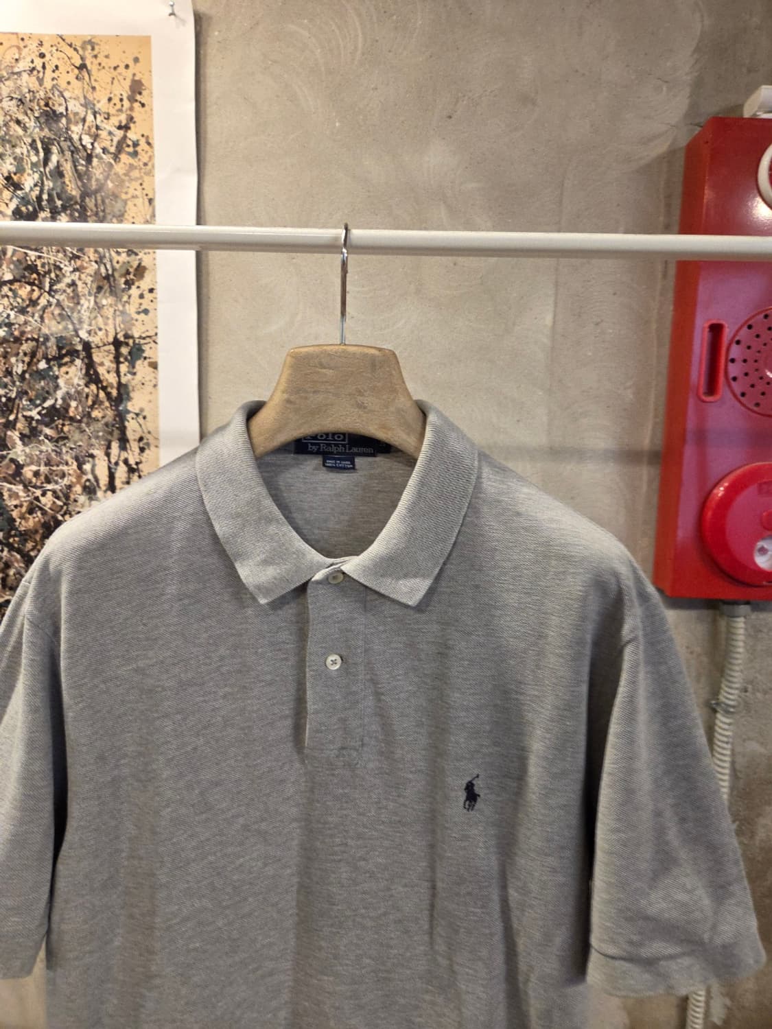 폴로랄프로렌 그레이 PK 티셔츠 상품이미지4