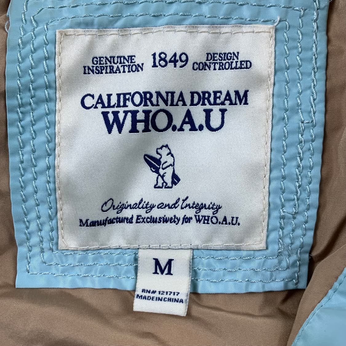 후아유 크롭 패딩 점퍼 민트 상품이미지6