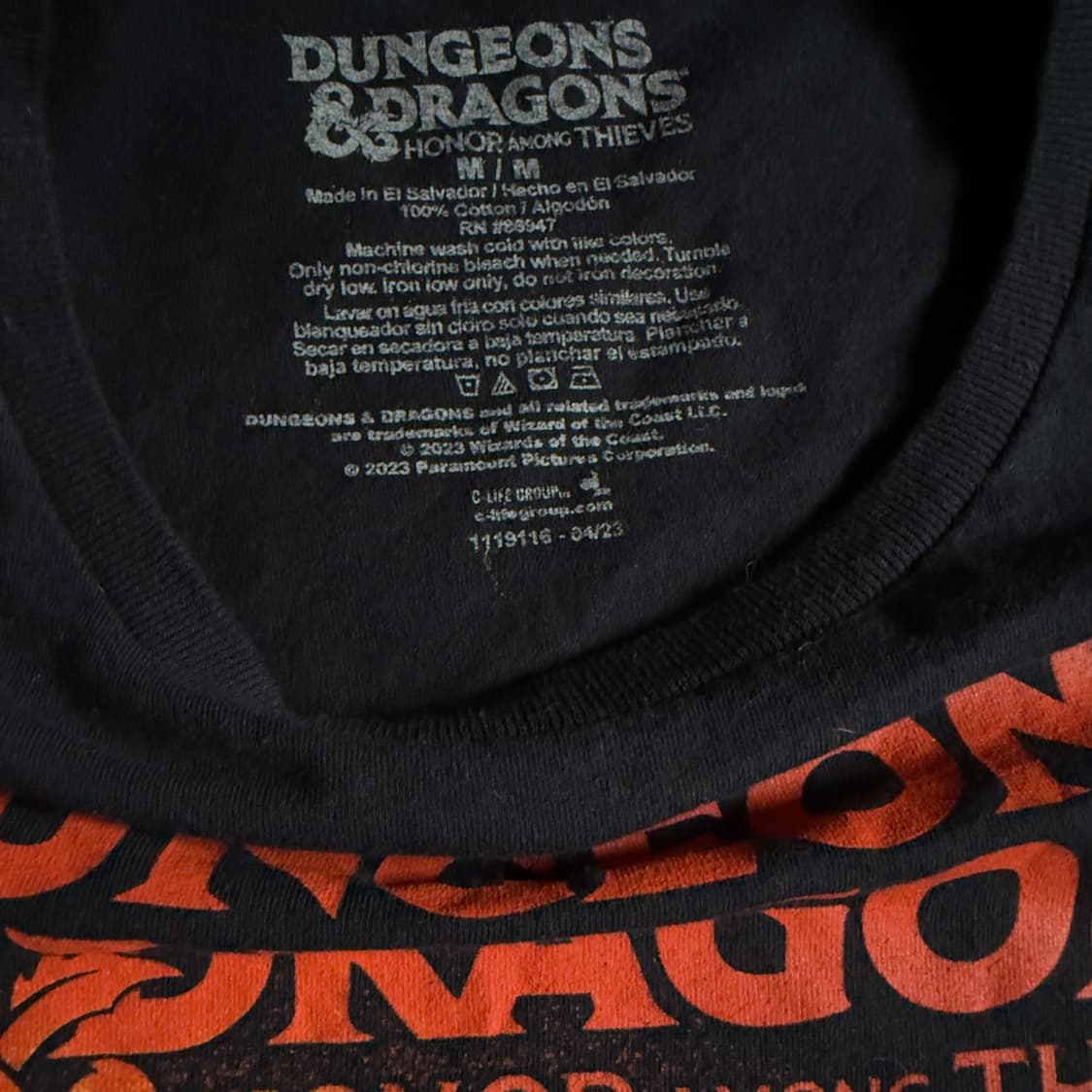 빈티지 던전앤드래곤 D&D 티셔츠 상품이미지2