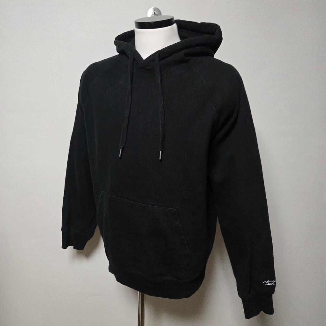 멜란지마스터 블랙 후드티/ 남성 후드티/ 여성 후드티  상품이미지6