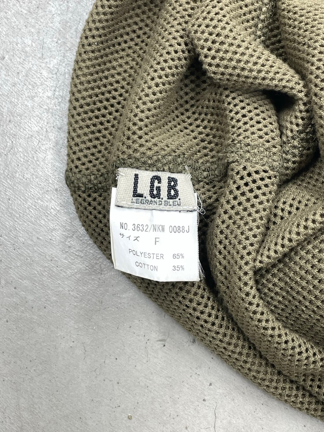 L.G.B MILITARY NET MUFFLER (os) 상품이미지2
