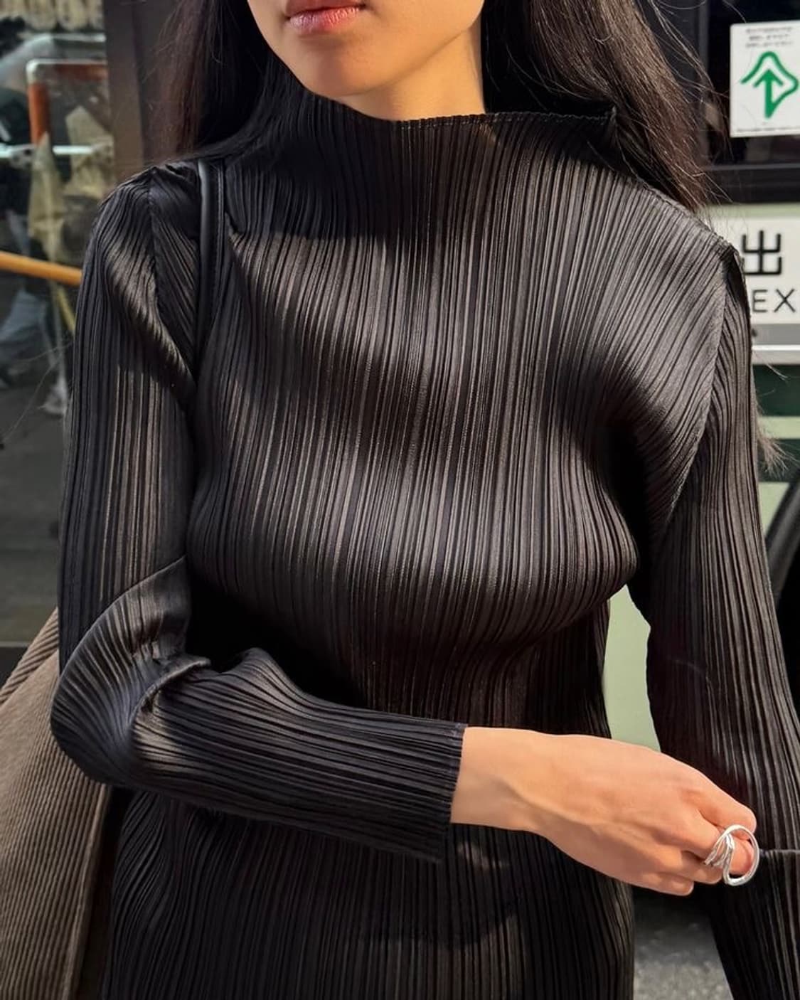 이세이미야케 플리츠플리즈 반목 긴팔 상품이미지1