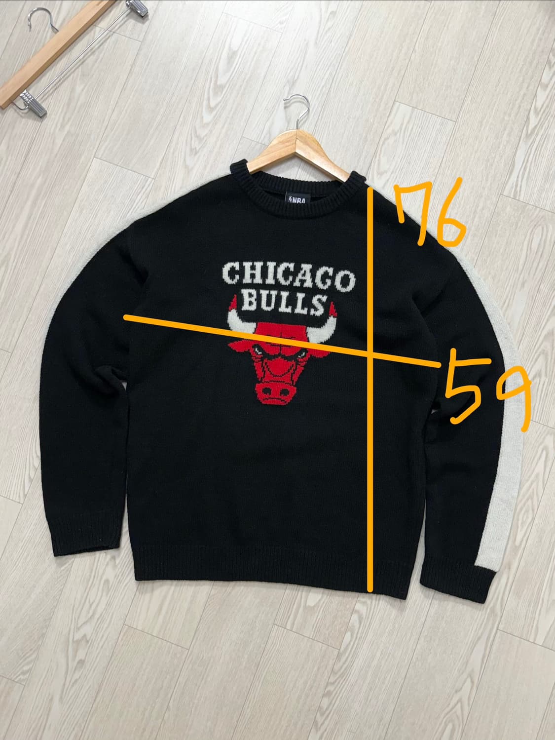 남성 100 / NBA 시카고불스 니트 스웨터 상품이미지2