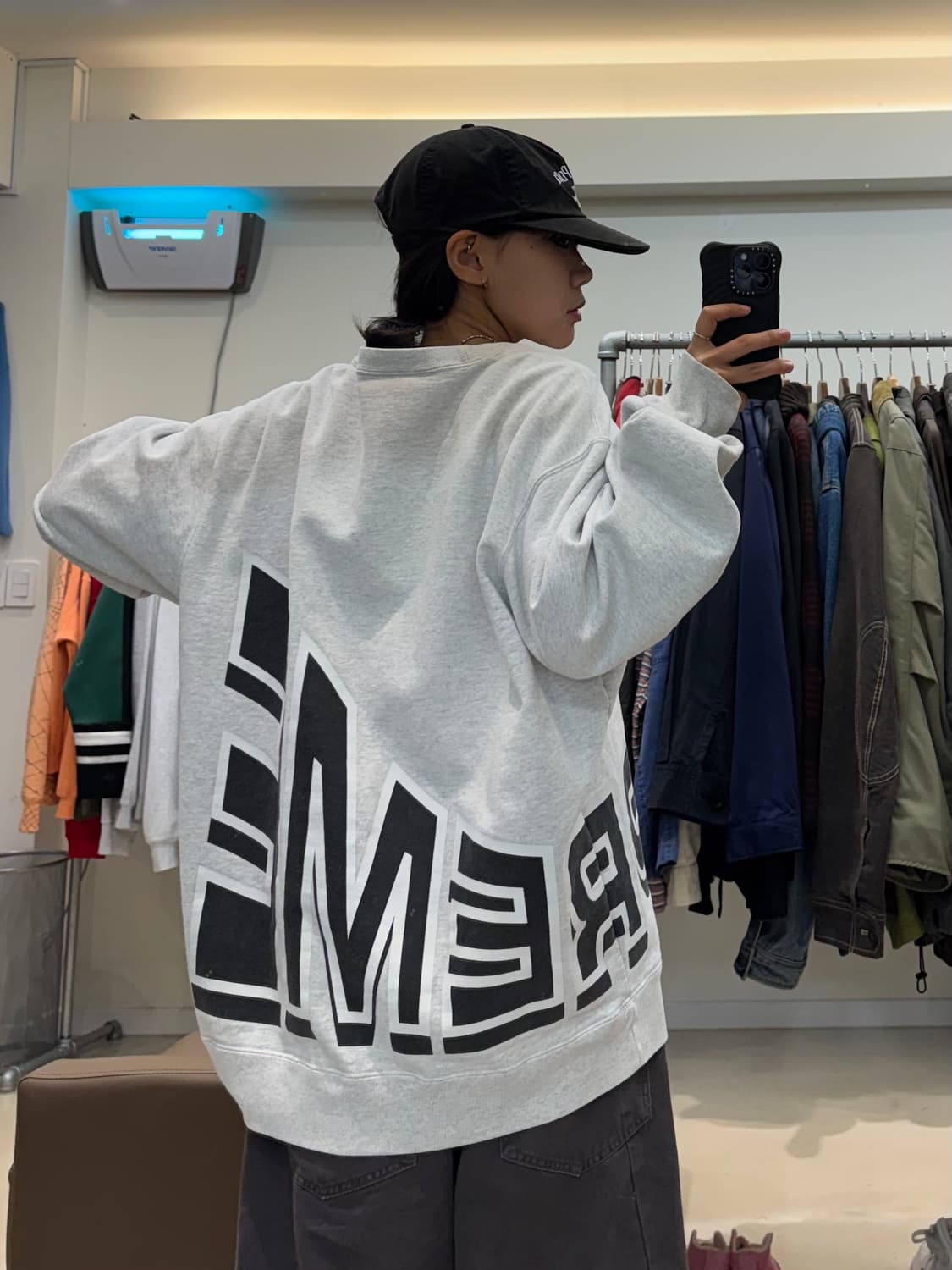 슈프림 사이드 아크 크루넥 상품이미지7