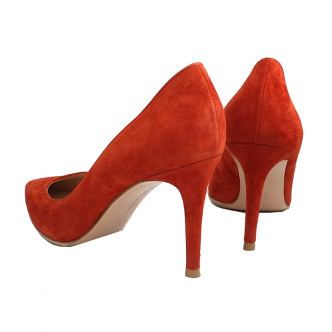 지안비토 로시 브릭 스웨이드 펌프스 (36) 상품이미지4