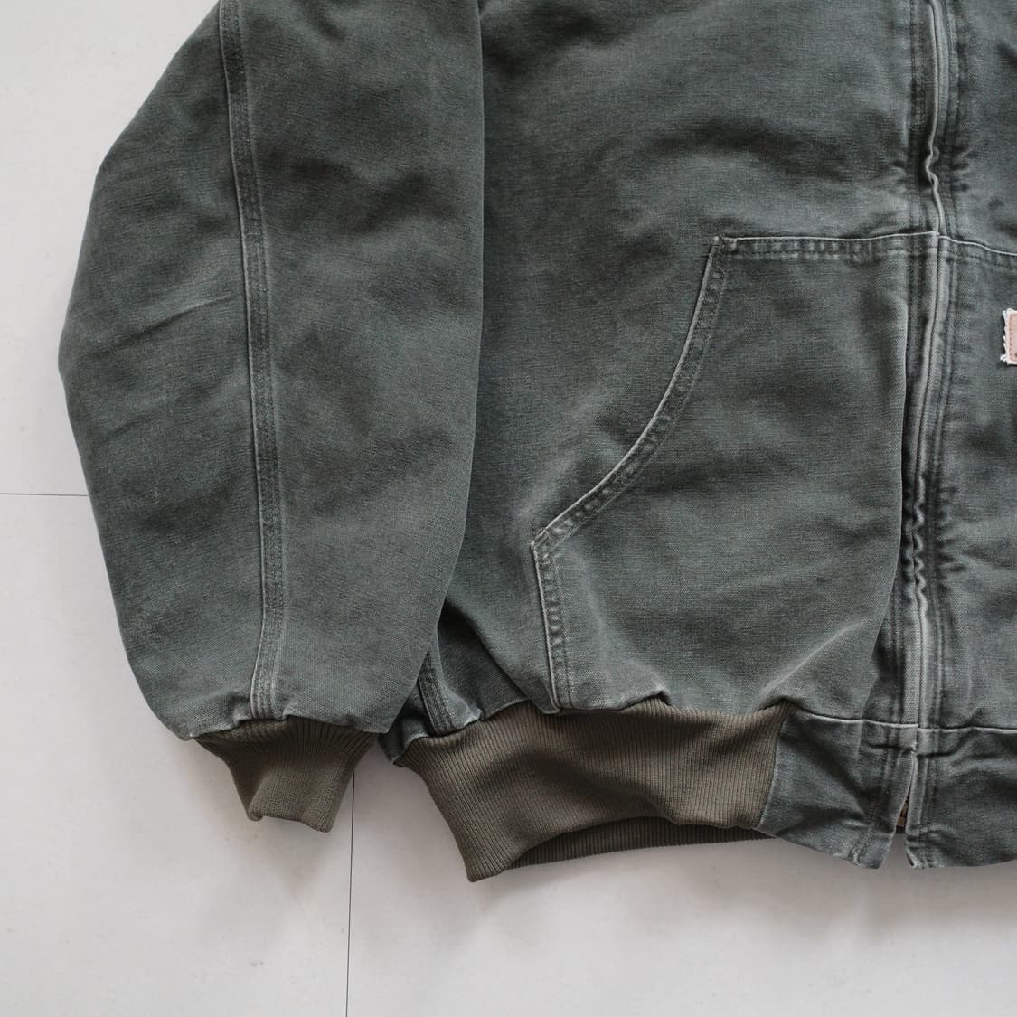 00s 칼하트 덕 액티브 자켓 모스그린 J28 mos 상품이미지4