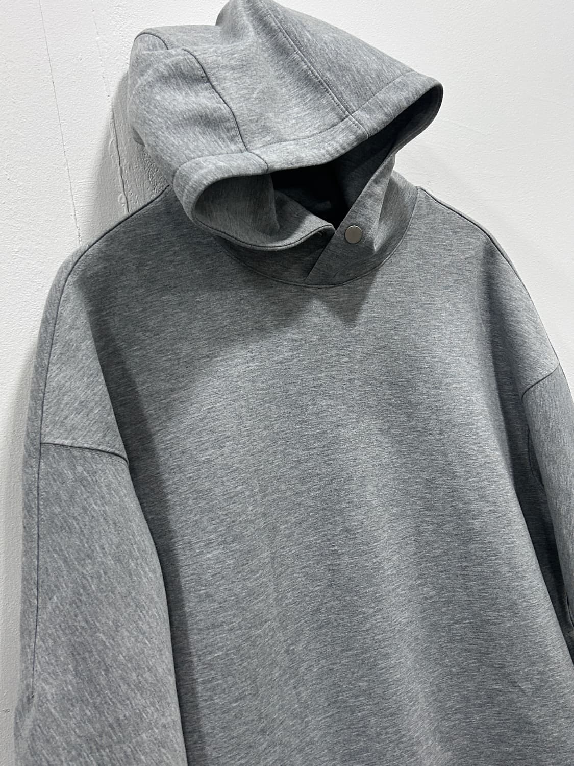 알레그리 럭스웜 후드티 남성 M 그레이 상품이미지5