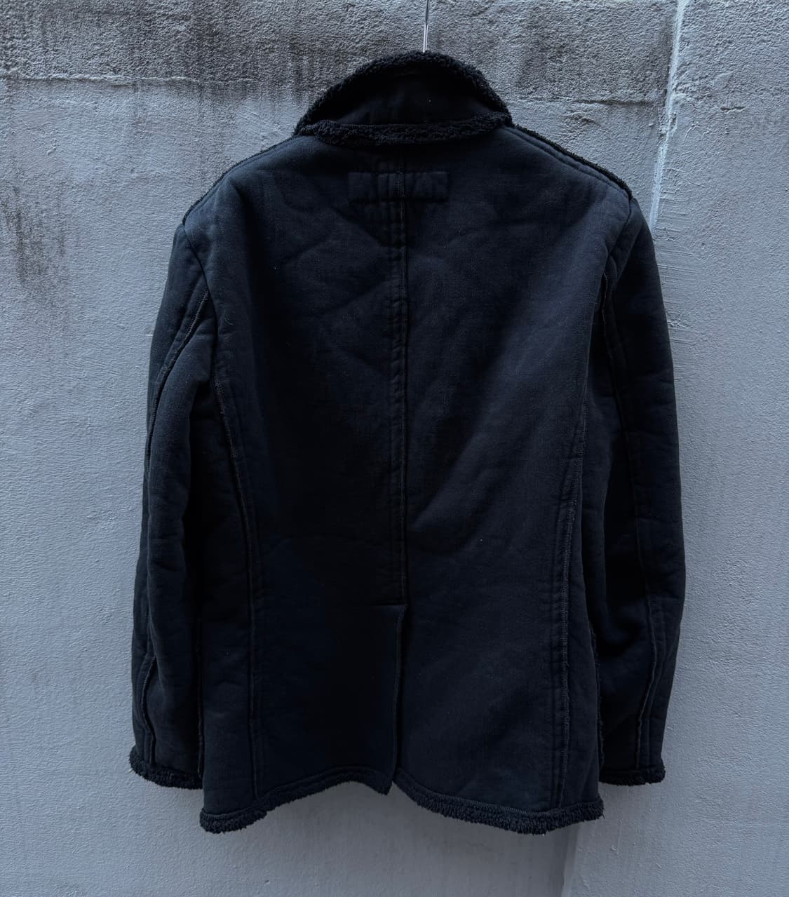 꼼데가르송 옴므 로우컷 쉐어링 무스탕 자켓 상품이미지3