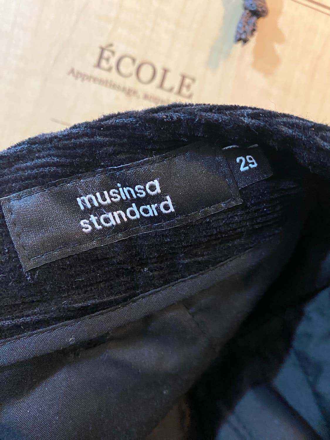 무신사 스탠다드 코듀로이 쇼츠 상품이미지2