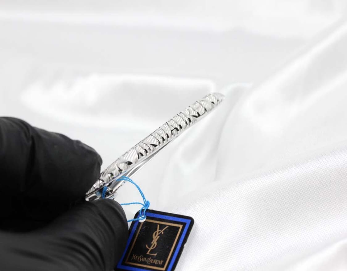 입생로랑 미사용 5.7cm 남자 명품 넥타이핀 상품이미지6