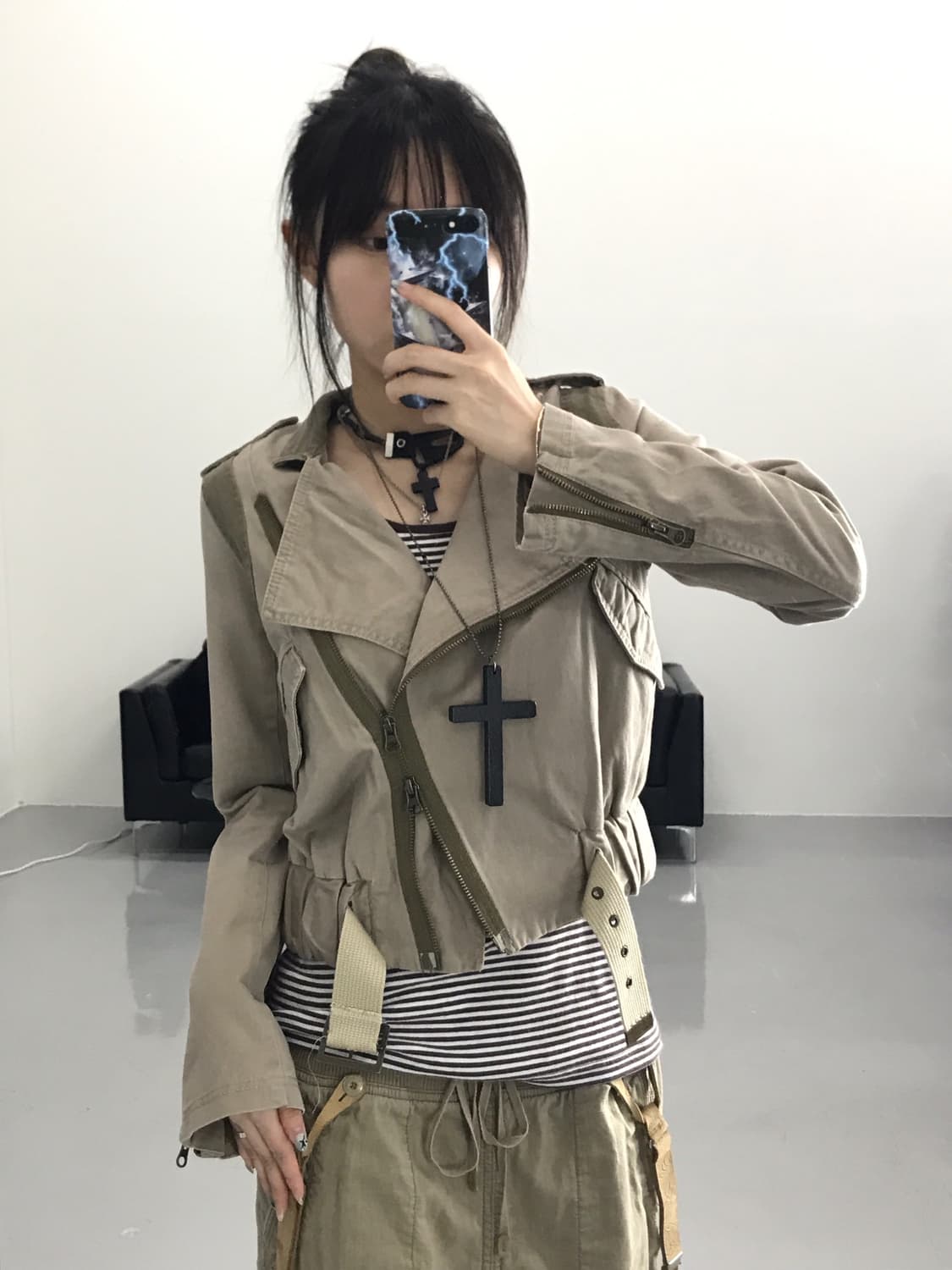 Jpn Y2k Detail Work Jacket 상품이미지1