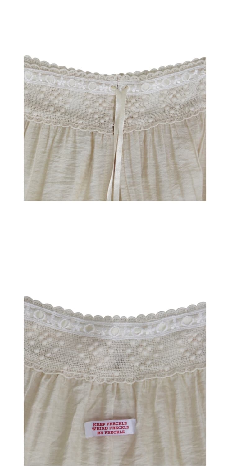 Lace Open Slip Dress 상품이미지7