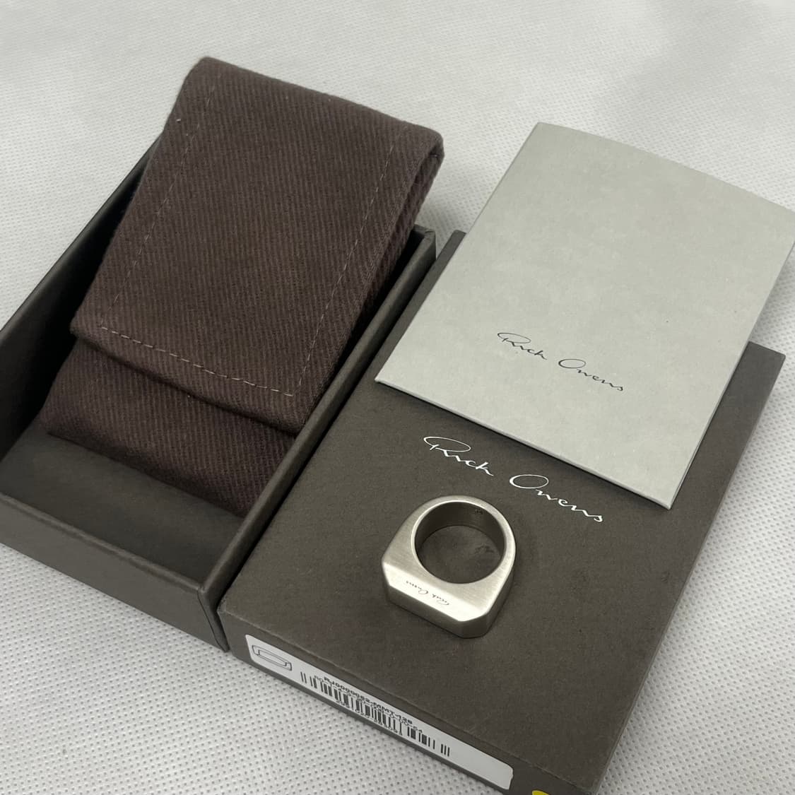 [54]릭오웬스 BEVELED 반지/링 상품이미지4