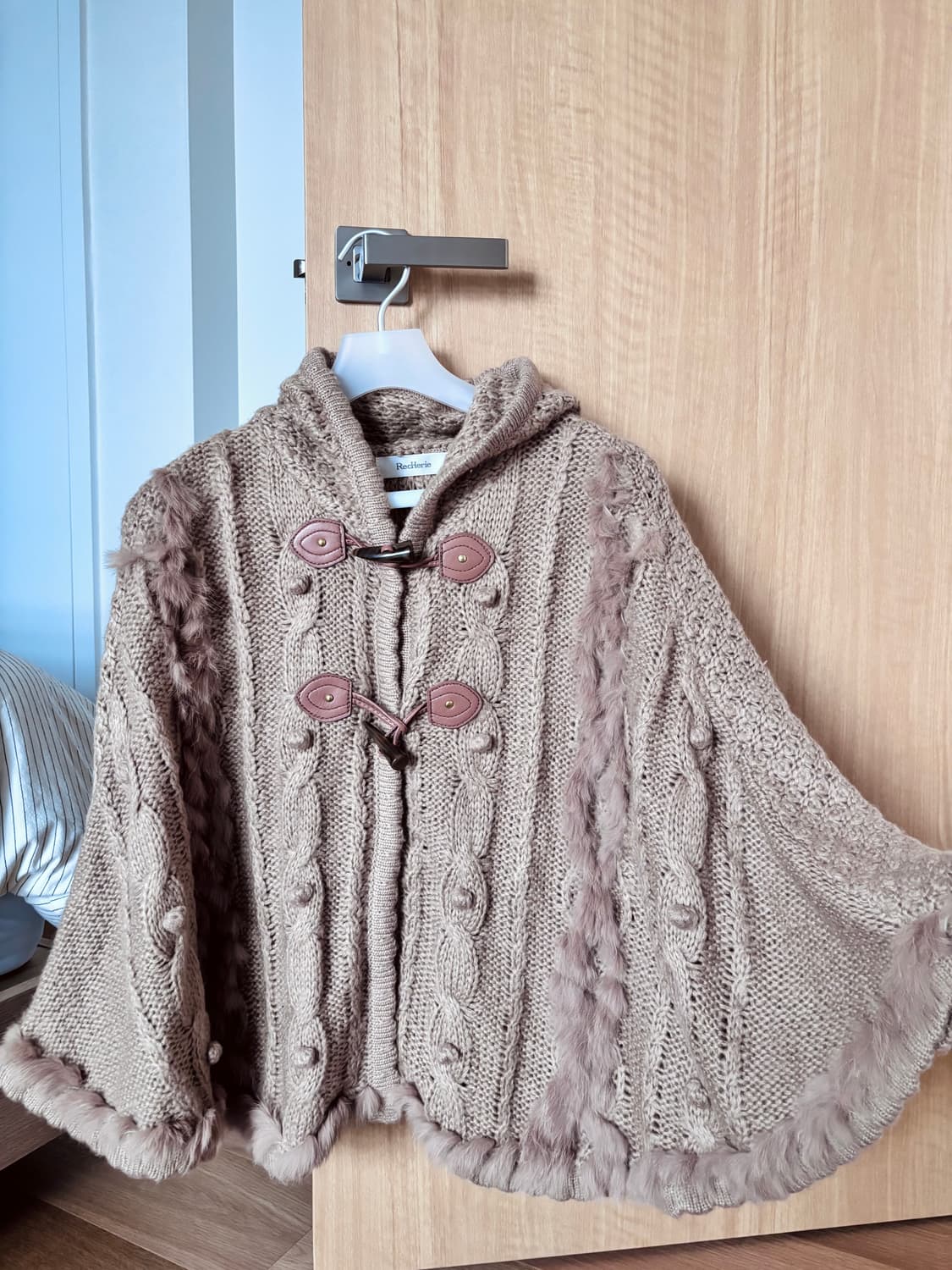 빈티지 모리걸세트 대장템 케이프 니트 패치스커트 모리노가토 상품이미지9