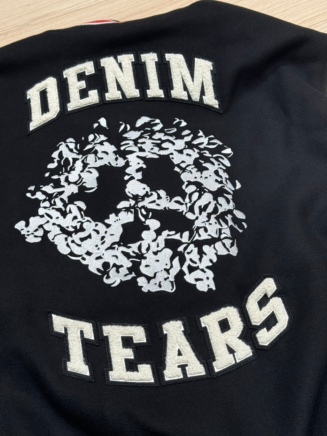 데님티어스 바시티 자켓 L사이즈 새상품 상품이미지7