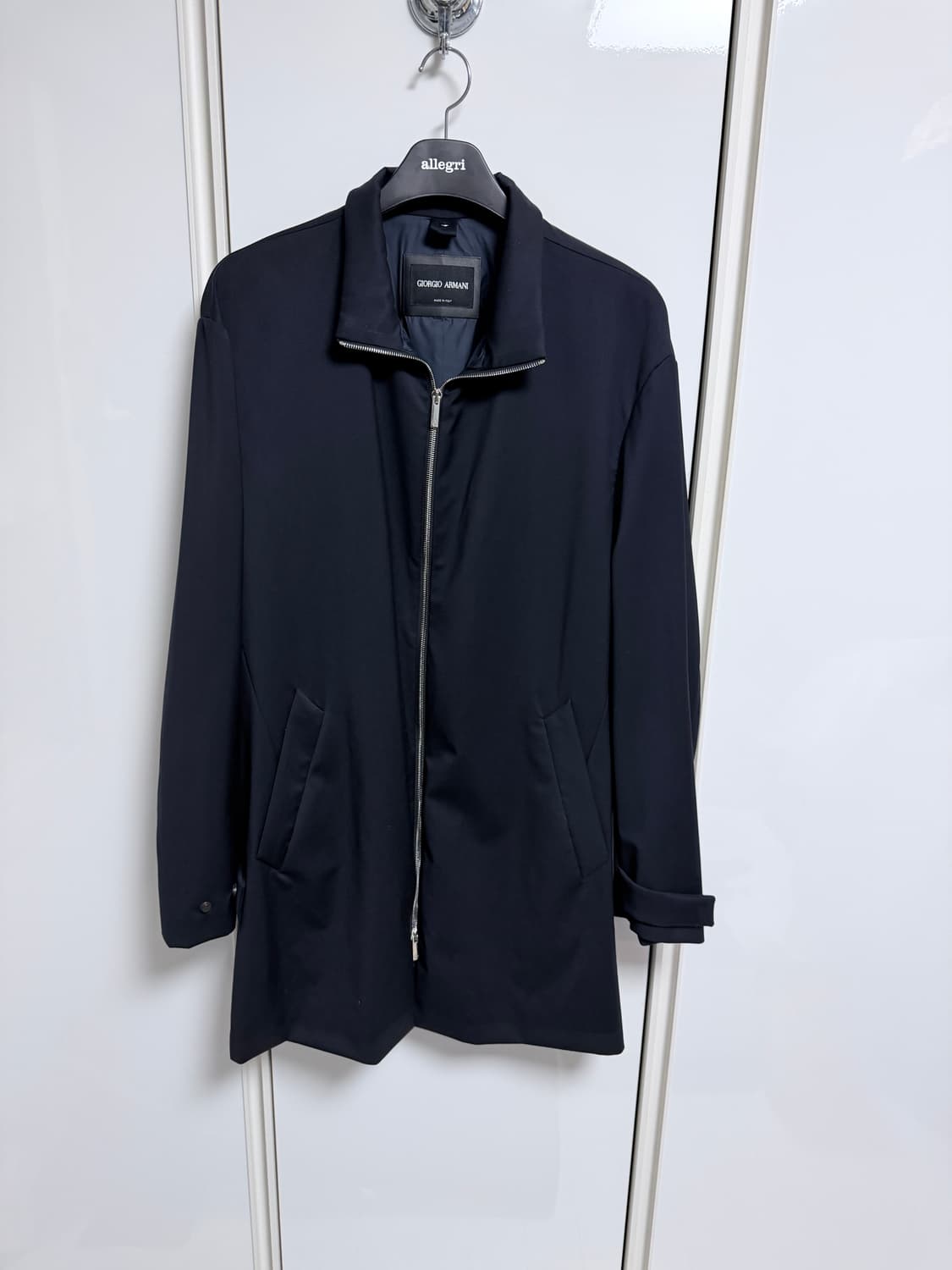 조르지오 아르마니 울 방수 레인 코트/50(105~) 상품이미지1