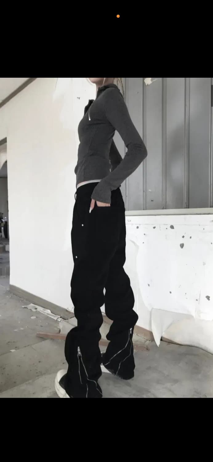 Kyoiii grind zip 카고데님바지 상품이미지2