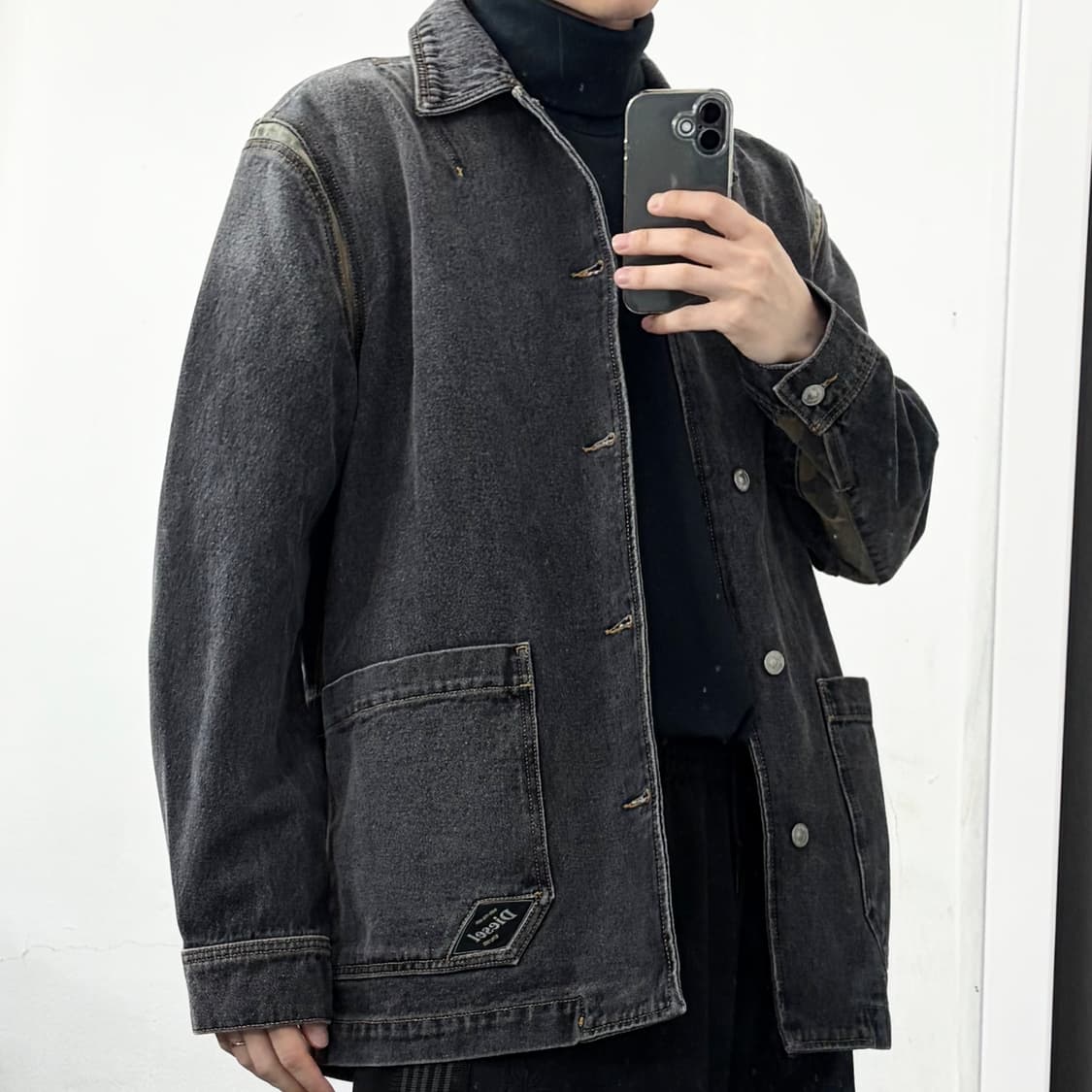 디젤 D-롤크-SP4 데님 자켓 상품이미지4